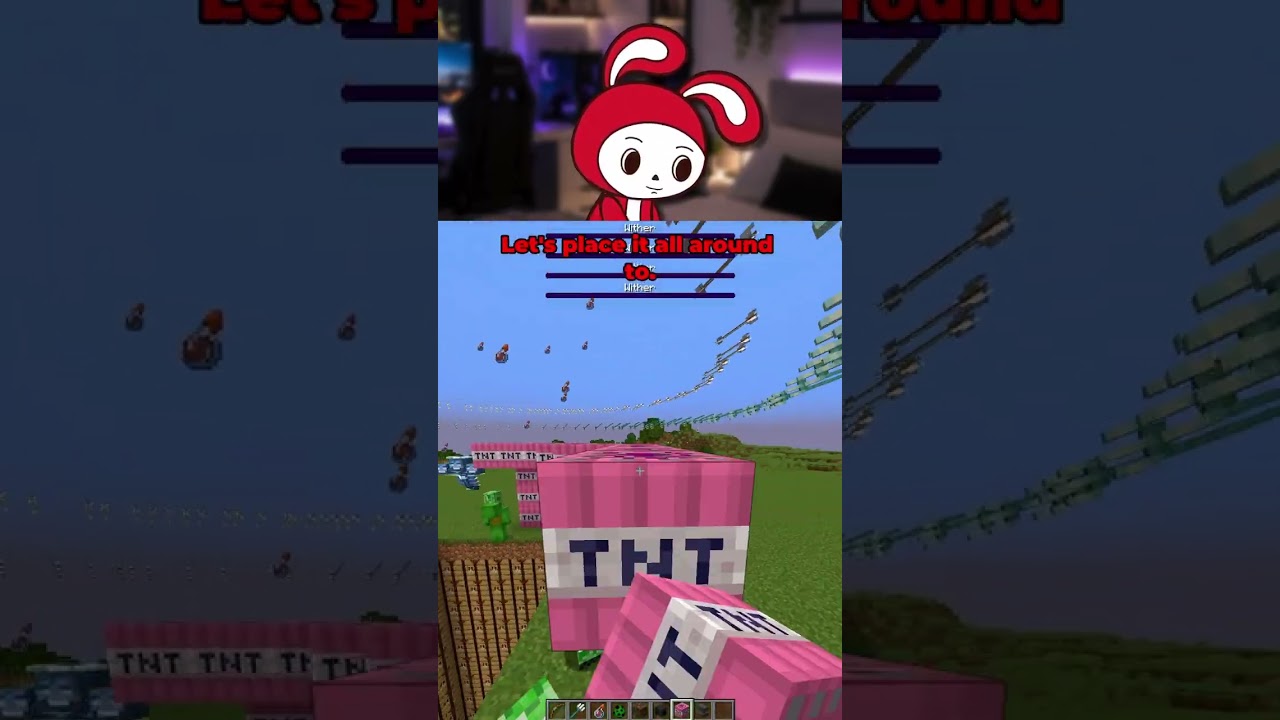 Mikey trolling JJ! #minecraft