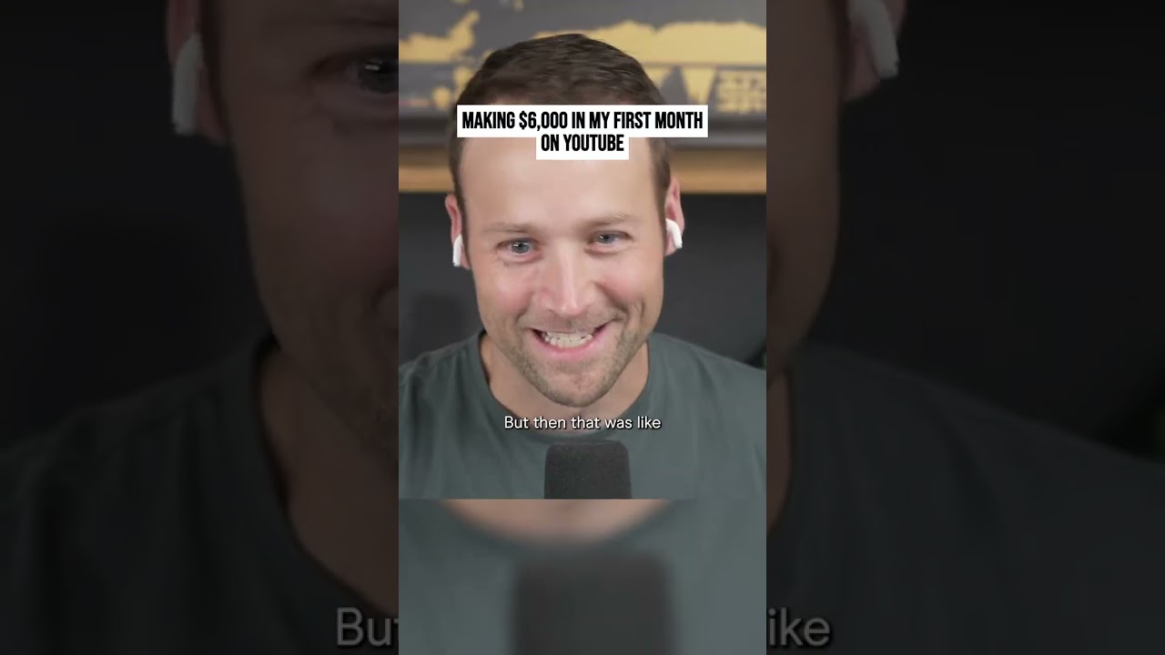 Making $6,000 in My First Month on YouTube
