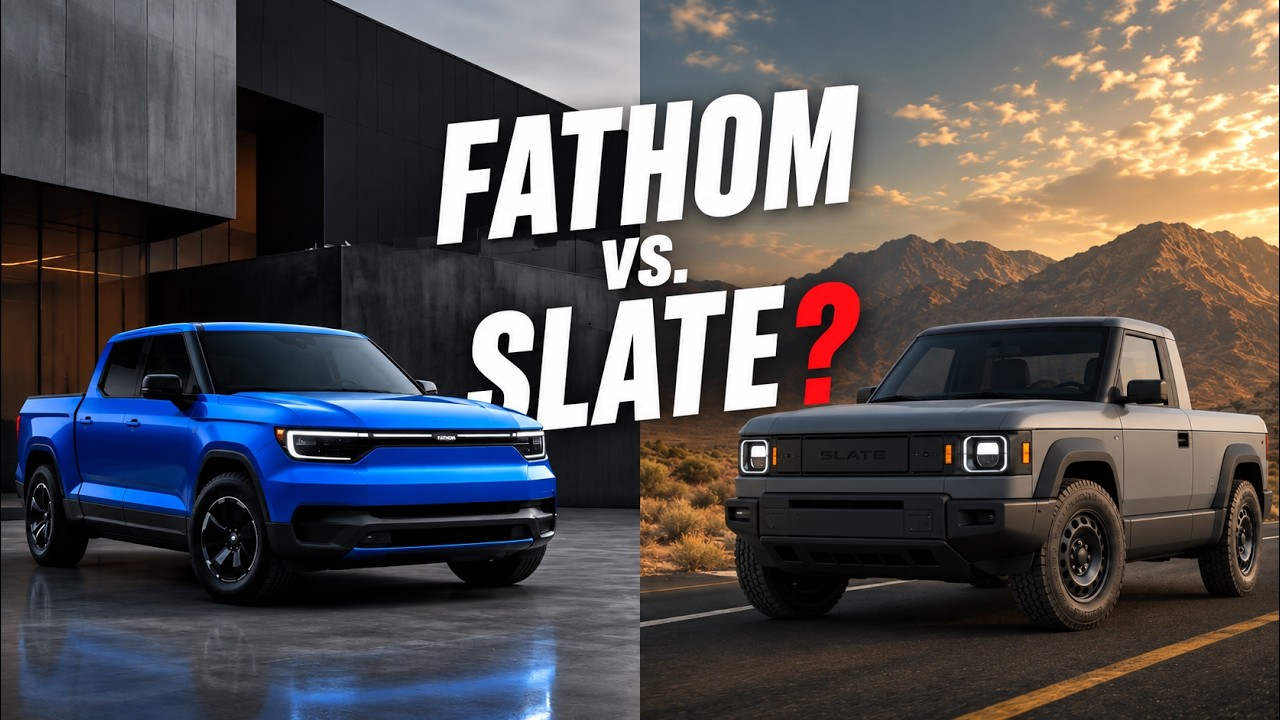 Ford Fathom vs. Slate: Is This Actually The EV Pickup You've Been Waiting For?