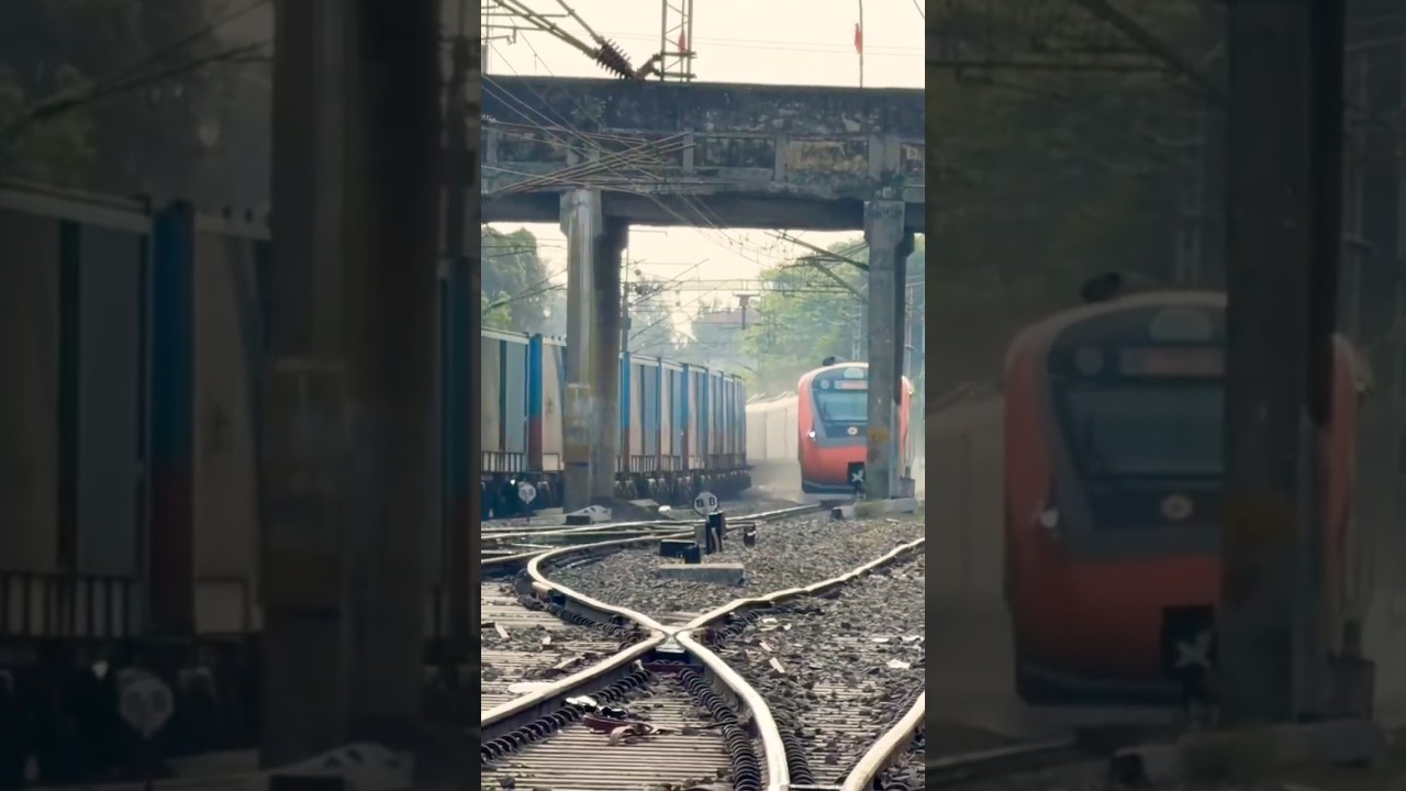 20833 VSKP SC Vande Bharat Express flat 130 kmph 🔥 #train #railtrack #indianrailways #railway