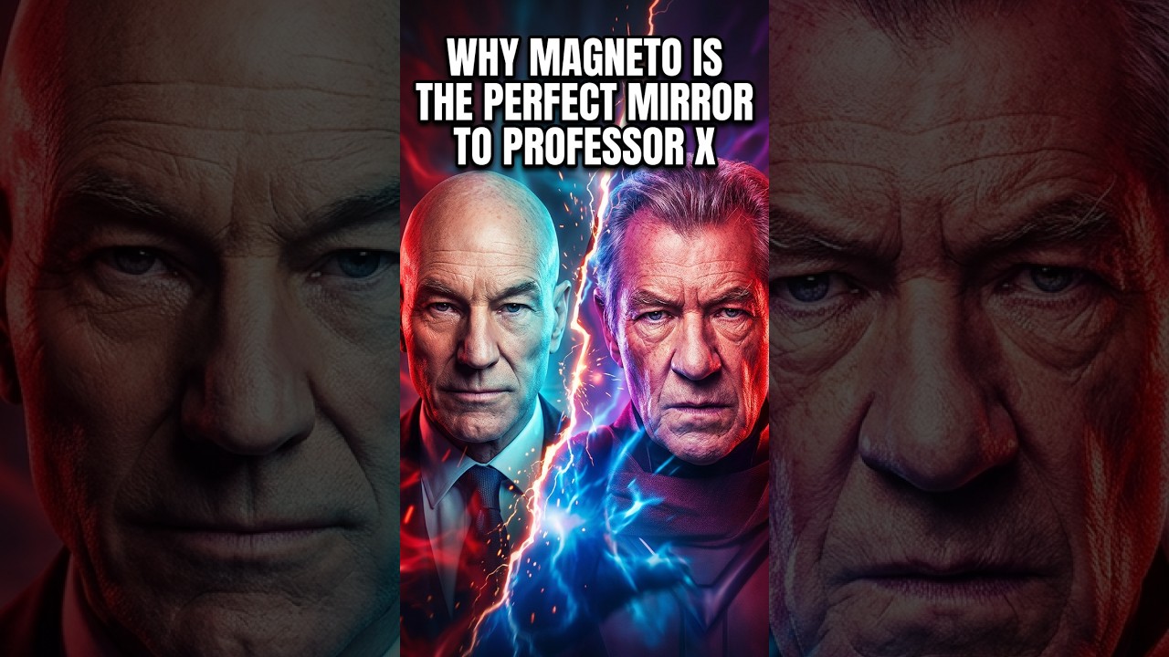 Why Magneto is the perfect mirror to Professor X #xmen #writing #filmmaking