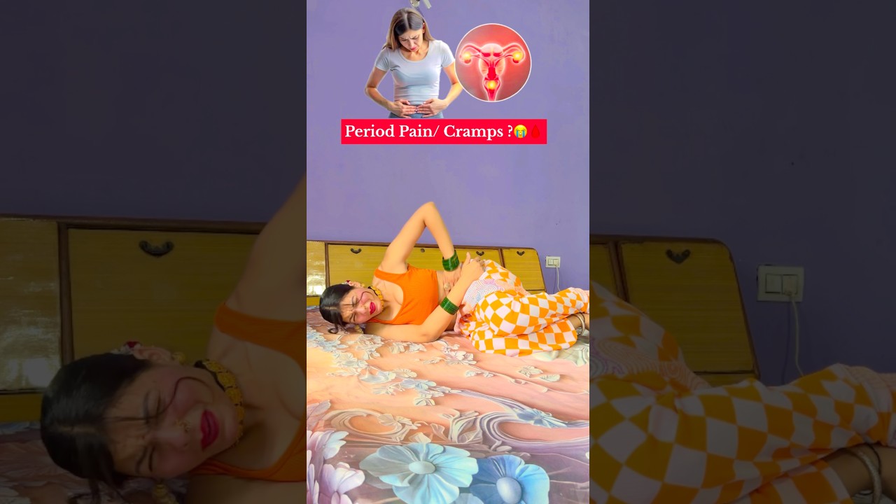 Period pain ? #youtubeshorts #health #women #lifestyle #yoga #fitness #trending #funny