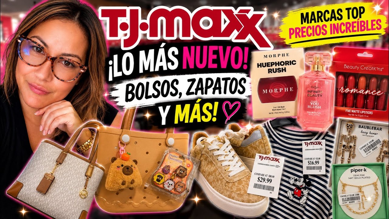 Pensaban que ya no iba a regresar? 😏 ¡Pues aquí estoy… y miren TODO lo nuevo en TJ Maxx!