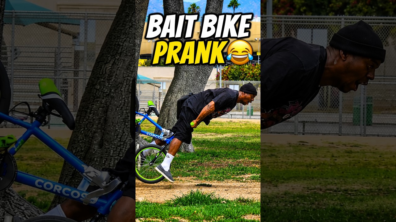 The Ultimate Bait Bike 😂 #Prank #Funny #Shorts