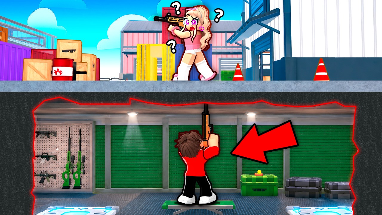 Using Secret Rooms To Troll Emma In Rivals...