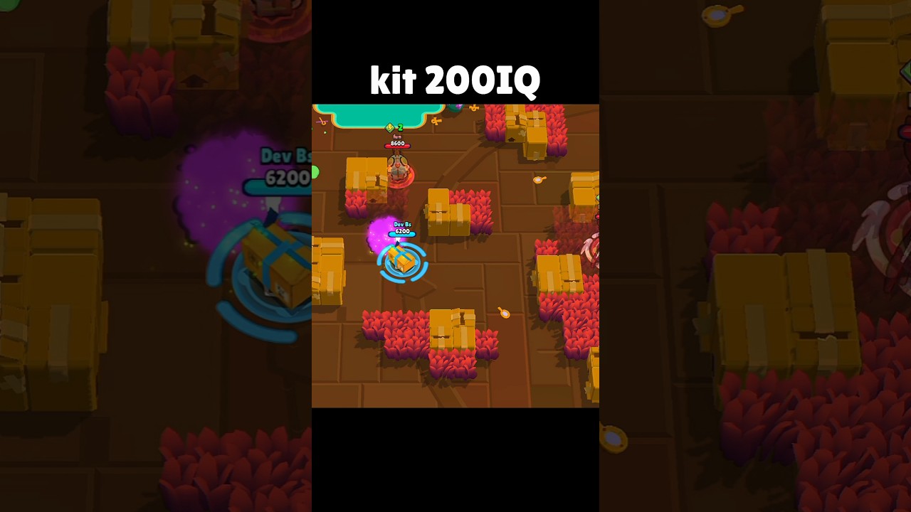 Ah IQ Too High😭 #brawlstars