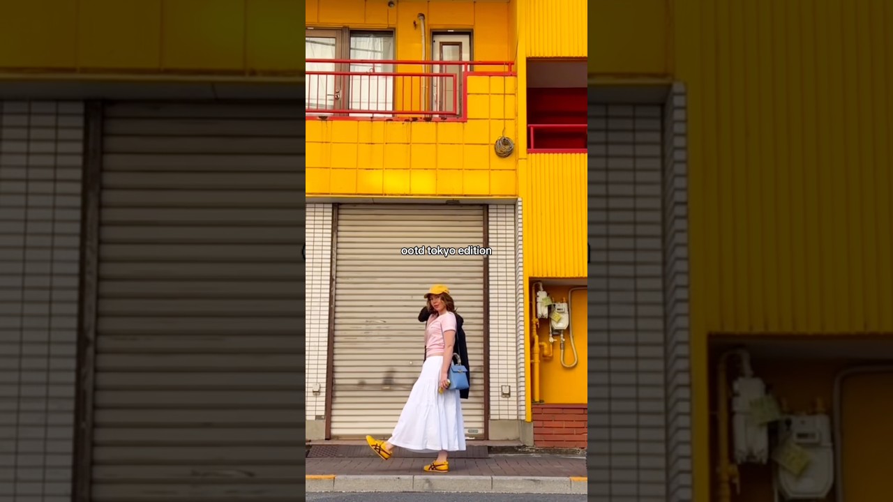 🚕🏵️⭐️ ootd tokyo edition #ootd #outfit #outfitideas