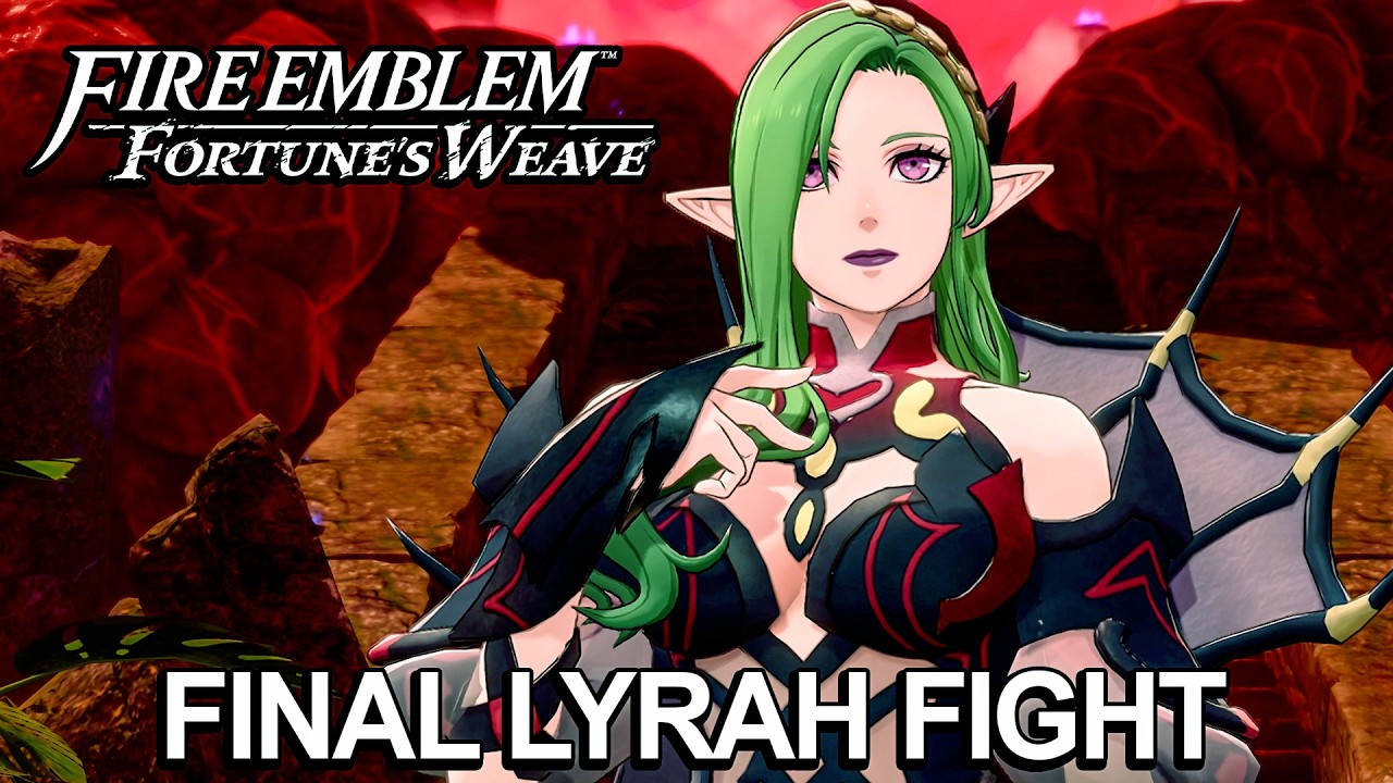Fire Emblem Fortune's Weave - Final Lyrah Boss Fight (4K)