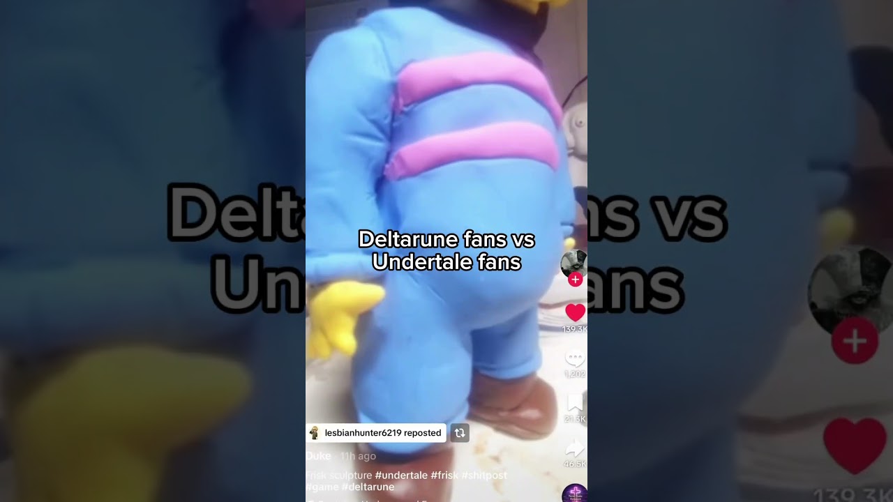 Deltarune Vs Undertale Fans #deltarune #undertale #gaming