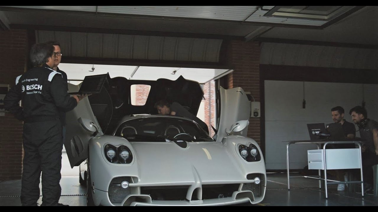 Pagani creates dreams, and Bosch Engineering ensures they stay safe