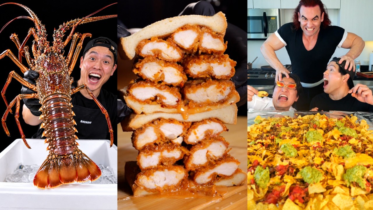 Best of Bayashi Foods | MUKBANG | COOKING | ASMR