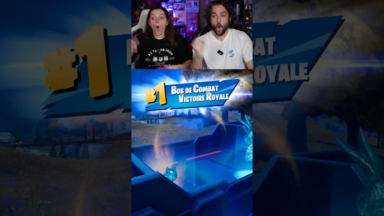 Nouvelle VICTOIRE ROYALE avec le Bus de Combat ! #fortnite