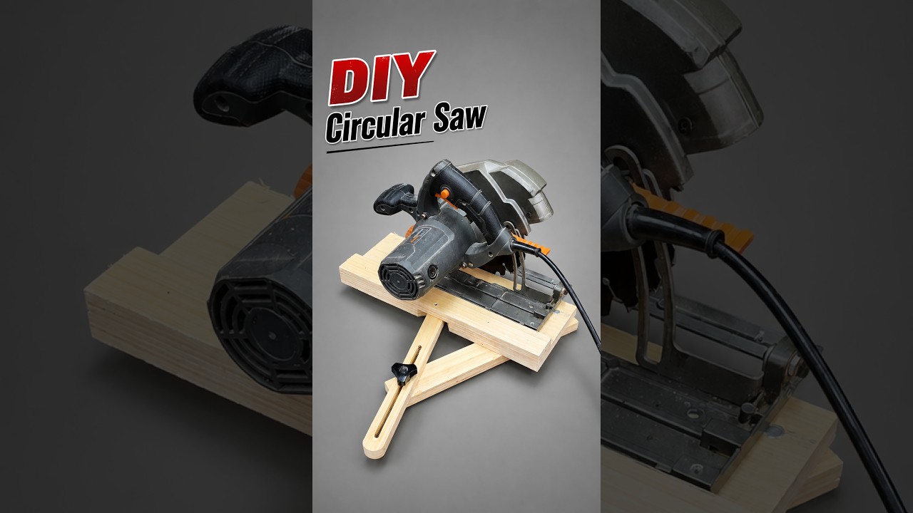 Amazing DIY Circular Saw  #tooltips
