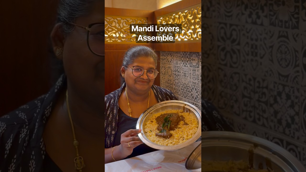 Visit Nahdi Mandi and experience the feast #chicken #mutton #mandi #arabicfood #tamilreels #biriyani