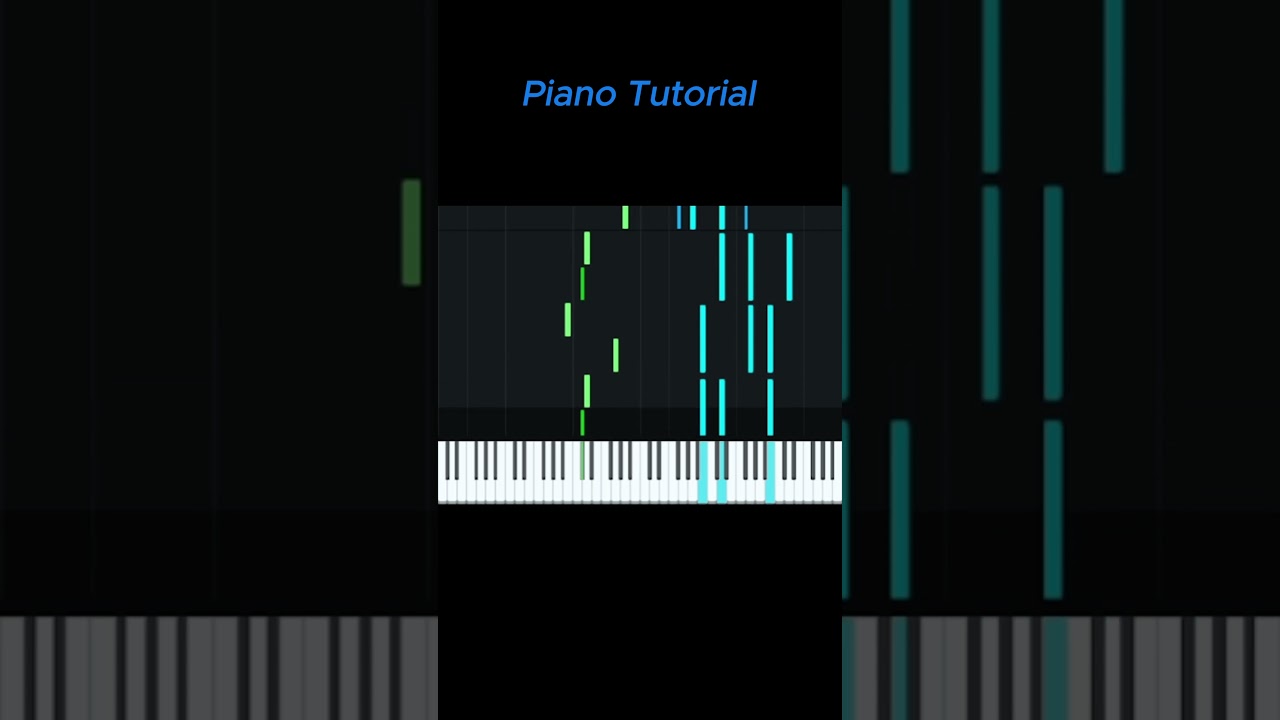 Footloose and Fancy Piano Tutorial  #pianofacil #pianofacile #easypiano #shortspiano