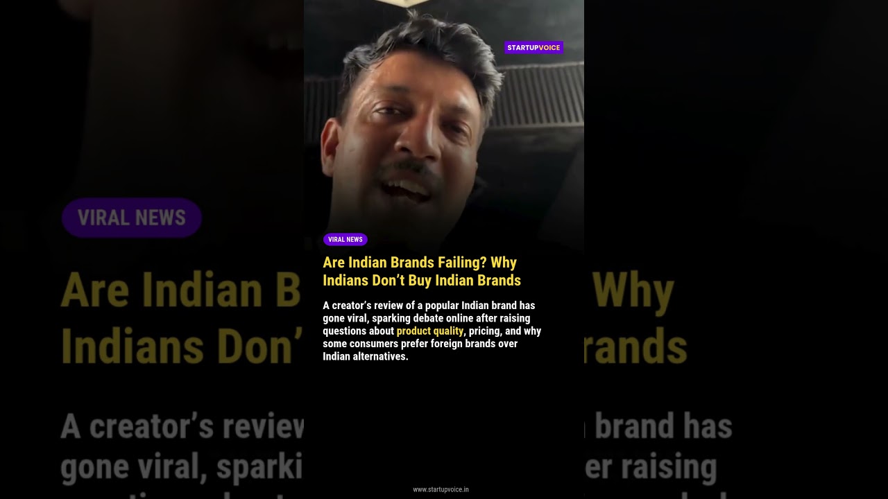 A creator’s review of a popular Indian brand about product quality