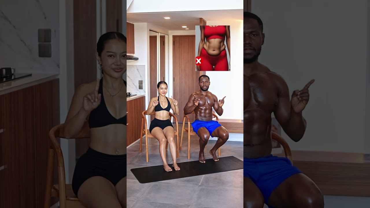 Beginner abs workout at home ⚡️ #trending #fitness #abs