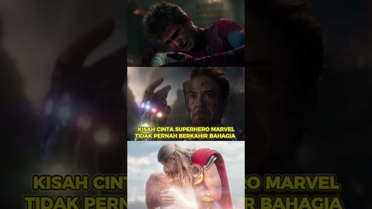 Hubungan Superhero Marvel Paling Sedih 😢 #marvel #shorts #marvelmemes
