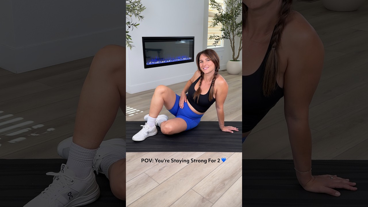 Bump-Friendly Abs in 10 Minutes 🤰