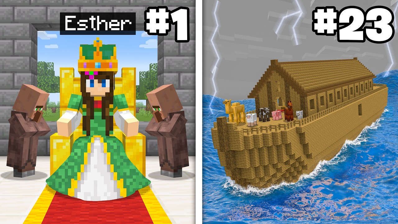 Minecraft, But You Choose Your Bible Verse...
