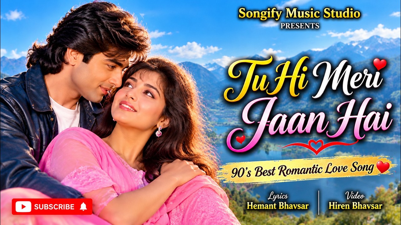 New Song 2026 ❤️ | Tu Hi Meri Jaan Hai 💕 | 90s Romantic Hindi Love Song | Couple Song