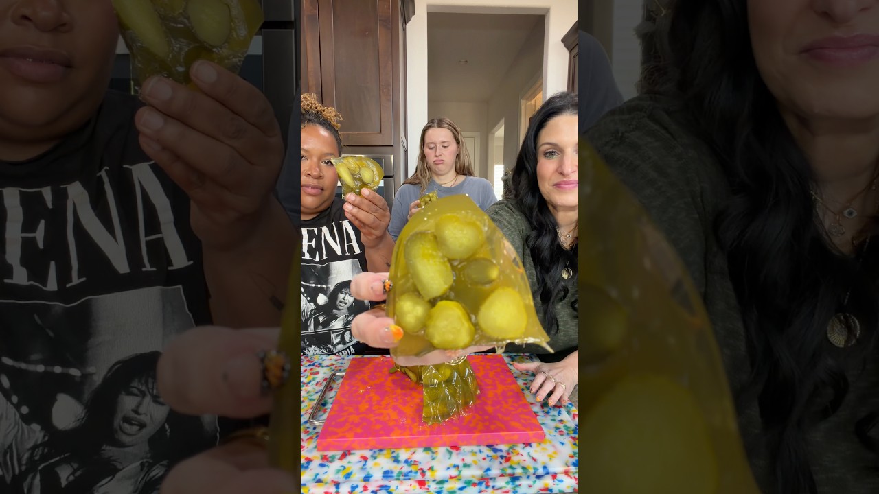 HOMEMADE PICKLE BOTOX? #homemade #pickle #pickles #botox #beefgelatin