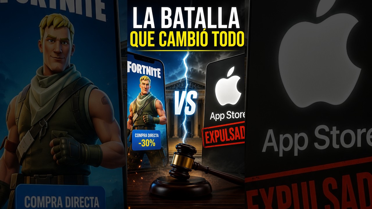 La Guerra entre EPIC y APPLE estaba Planeada 🔥 #shorts