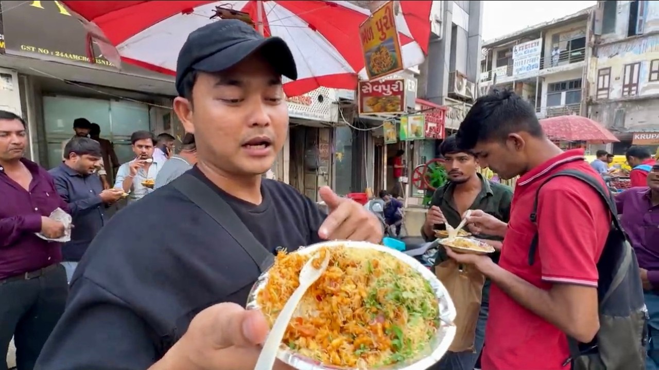 BLUSUKAN PASAR PALING TERKENAL DI AHMEDABAD INDIA!KHUSUS BERBURU STREETFOOD ALHASIL BANYAK YG UNIK🤤🤩