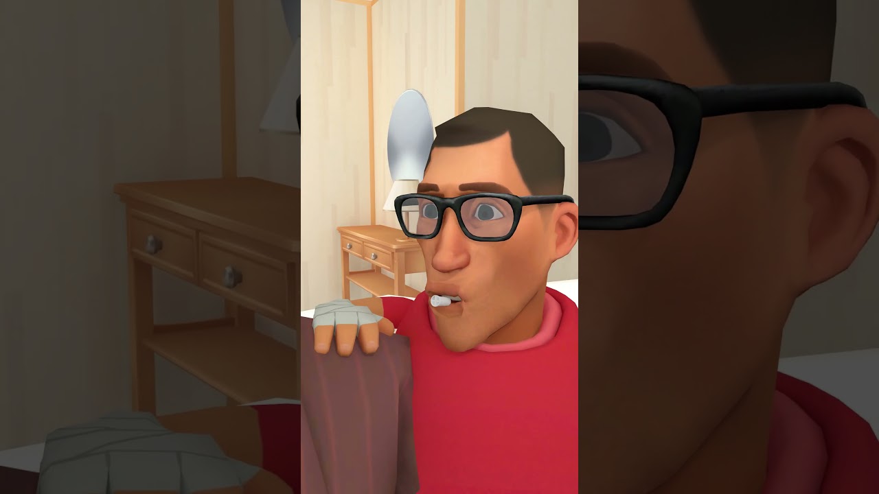🦆🎤 Duck Rap with diaper Scout #tf2 #animation #memes