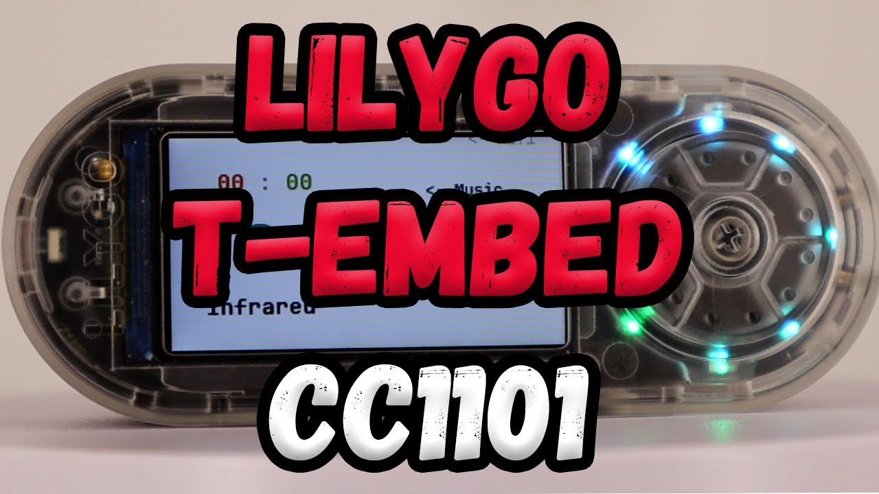 LILYGO T-Embed CC1101 review!