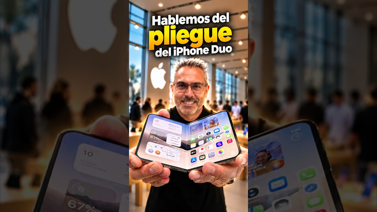 Hablemos del pliegue en el iPhone Dúo