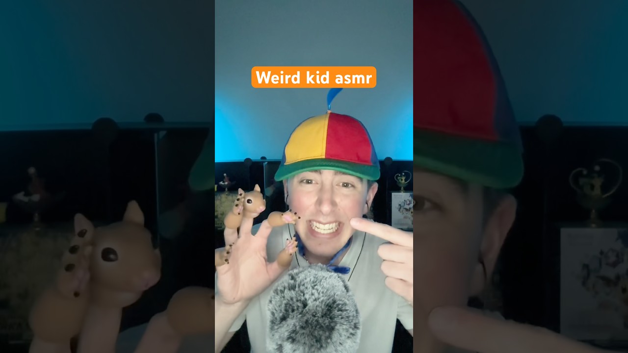 ASMR Weird Kid Puts you to Sleep #roleplay