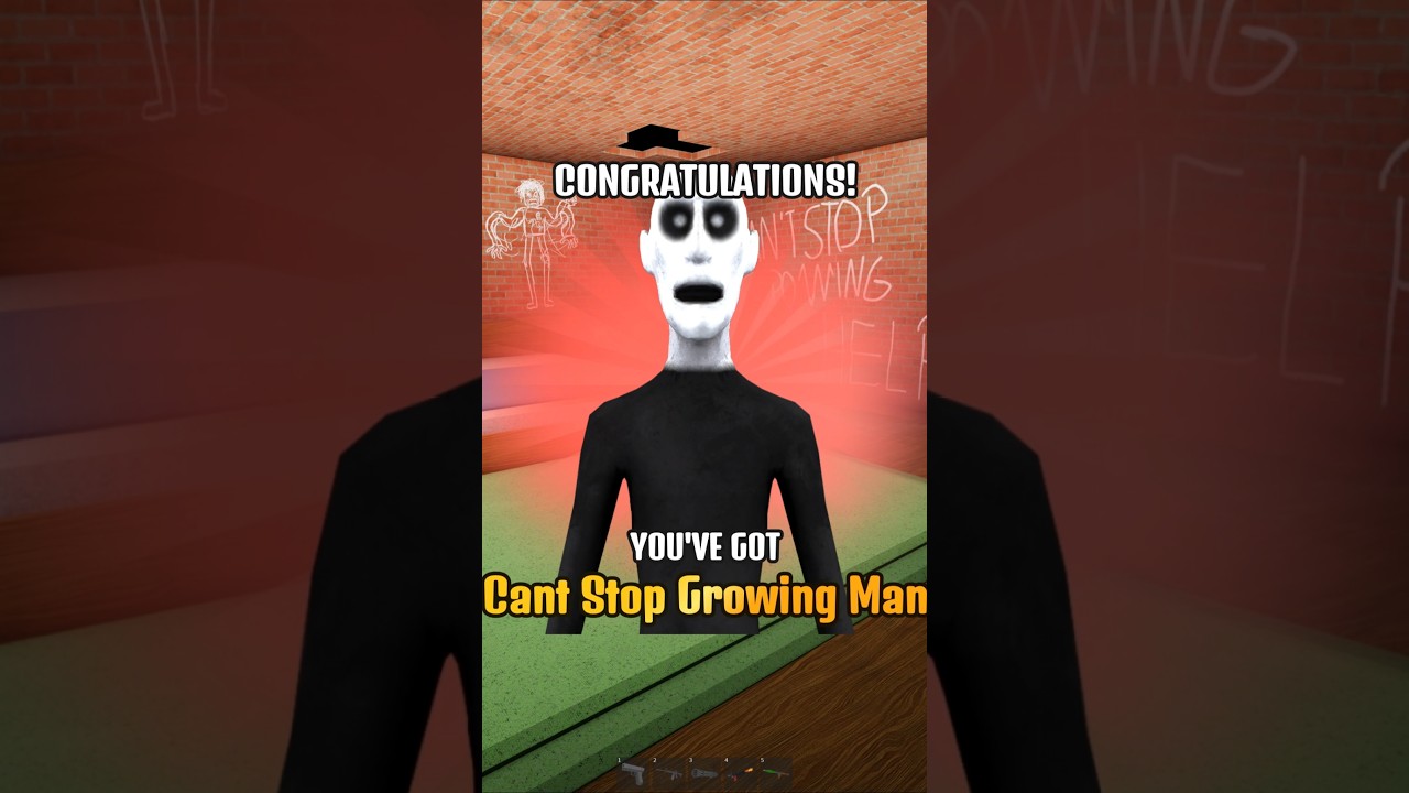 How to Get Cant Stop Growing Man in SCP MORPH [Roblox]