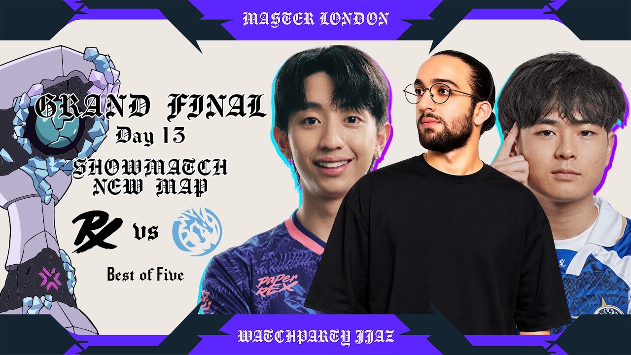 🔴Live ดูแข่ง Paper Rex vs LEV Grand Finals BO5 l MASTERS LONDON l !member !โดเนท !KAI