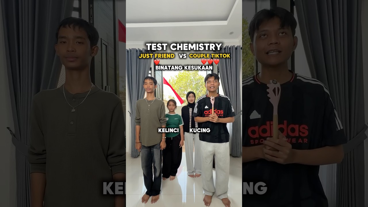 tes kemistri pasangan bucin #shorts #comedy #funny