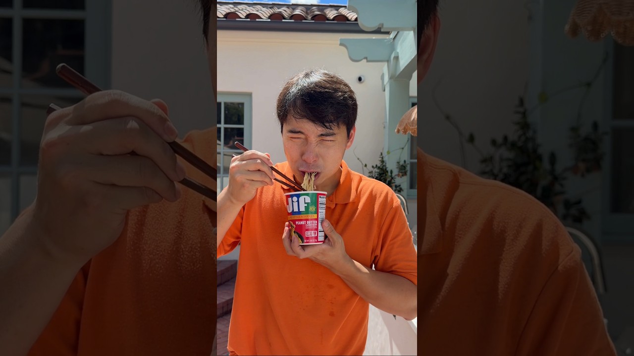 peanut butter in instant noodles???