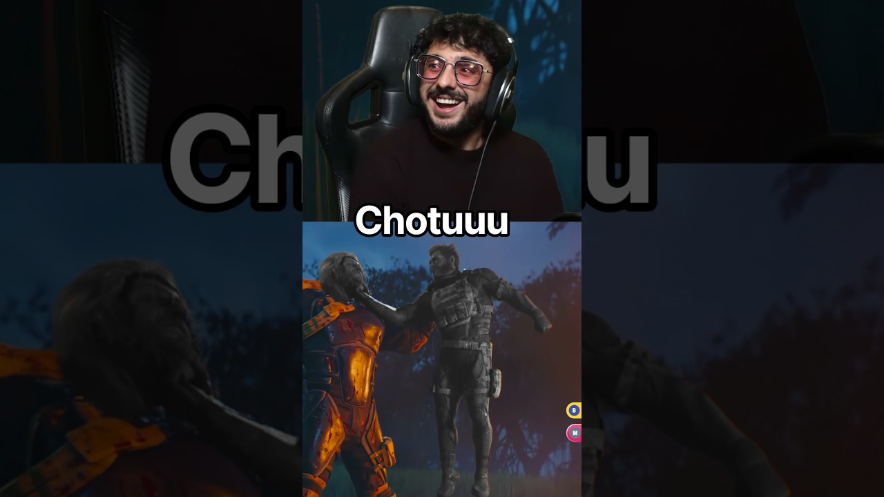 BAUNA WOLVERINE 🤣 #shorts #carryminati #wolverine #marvel #deadpool #funny #reaction #memes