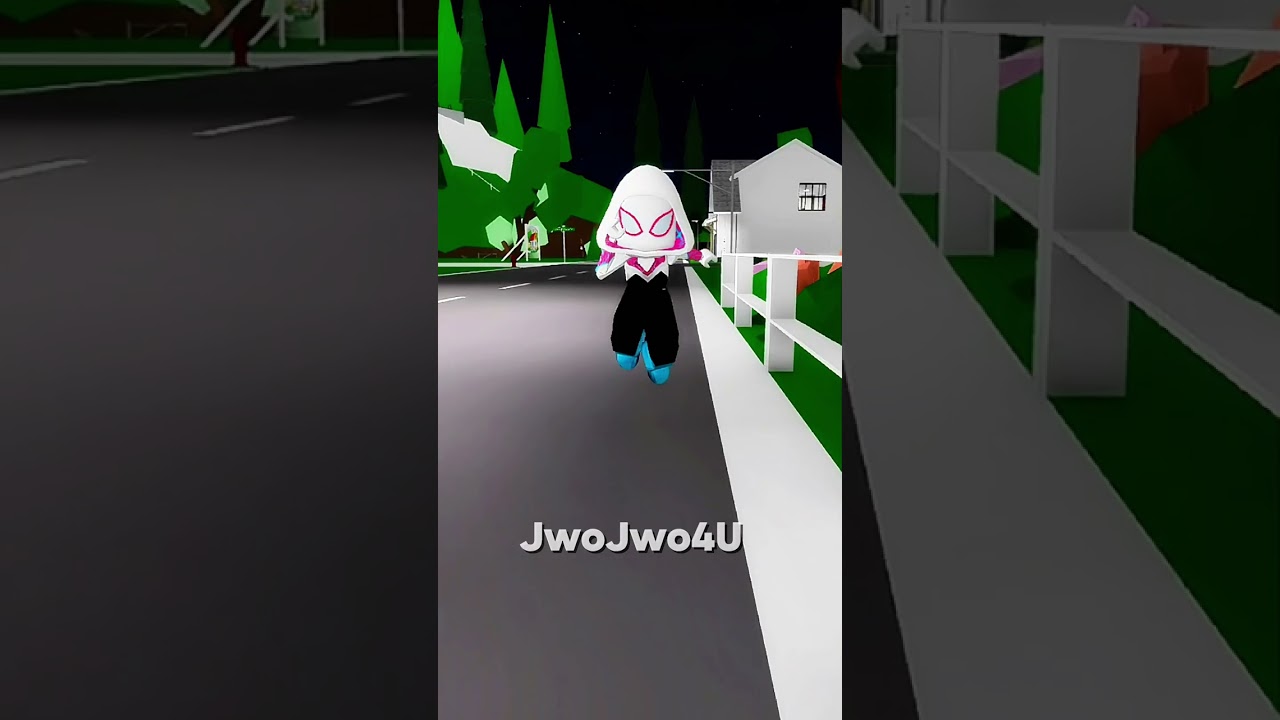 she called Gwen for help 🕷️🕸️😭 I GOT THAT FEELING 🔥 #roblox #shorts 