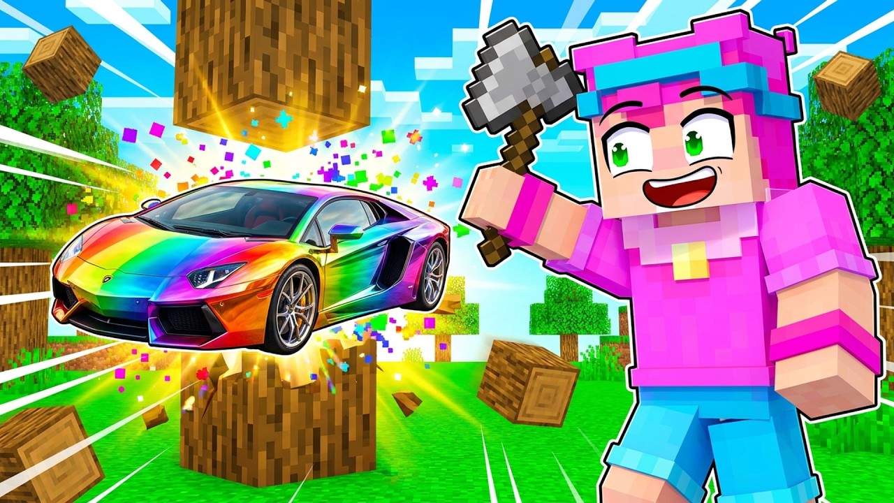 Todos los Bloques dan SUPER COCHES en Minecraft!