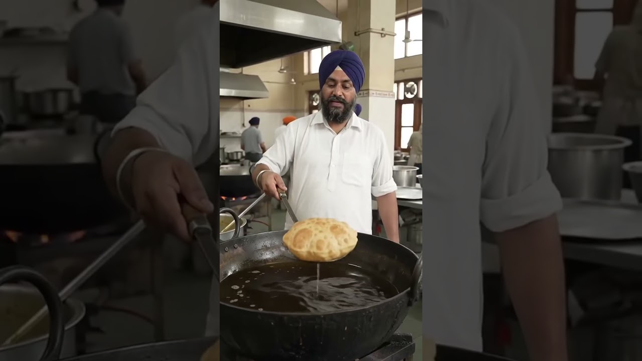 Gurudwara Langar Seva: Massive Food Cooking 🙏✨