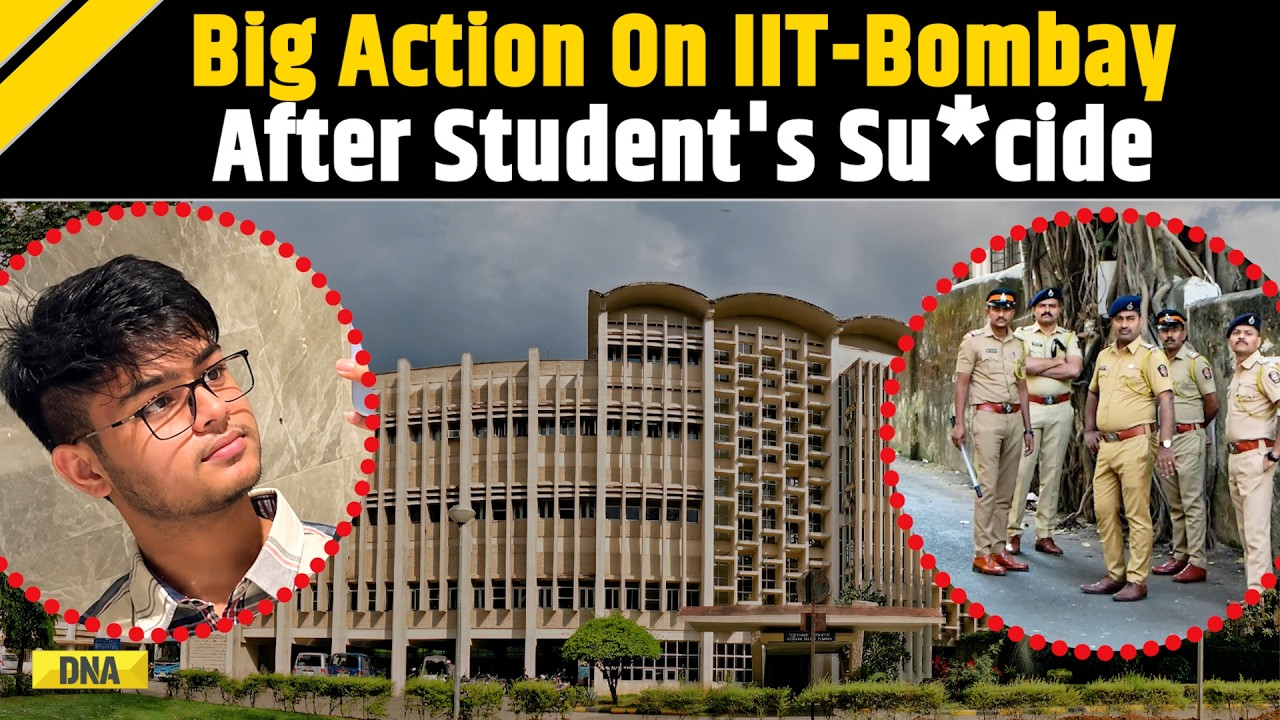 Mumbai News: IIT-Bombay Charged With 'Abetment Of Suicide' After Student's Suicide | Maharashtra