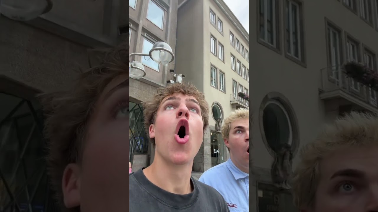 what was bro looking at??