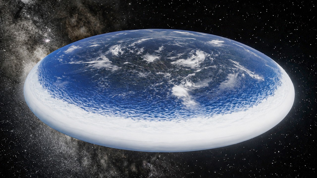 I made the earth flat and this happened