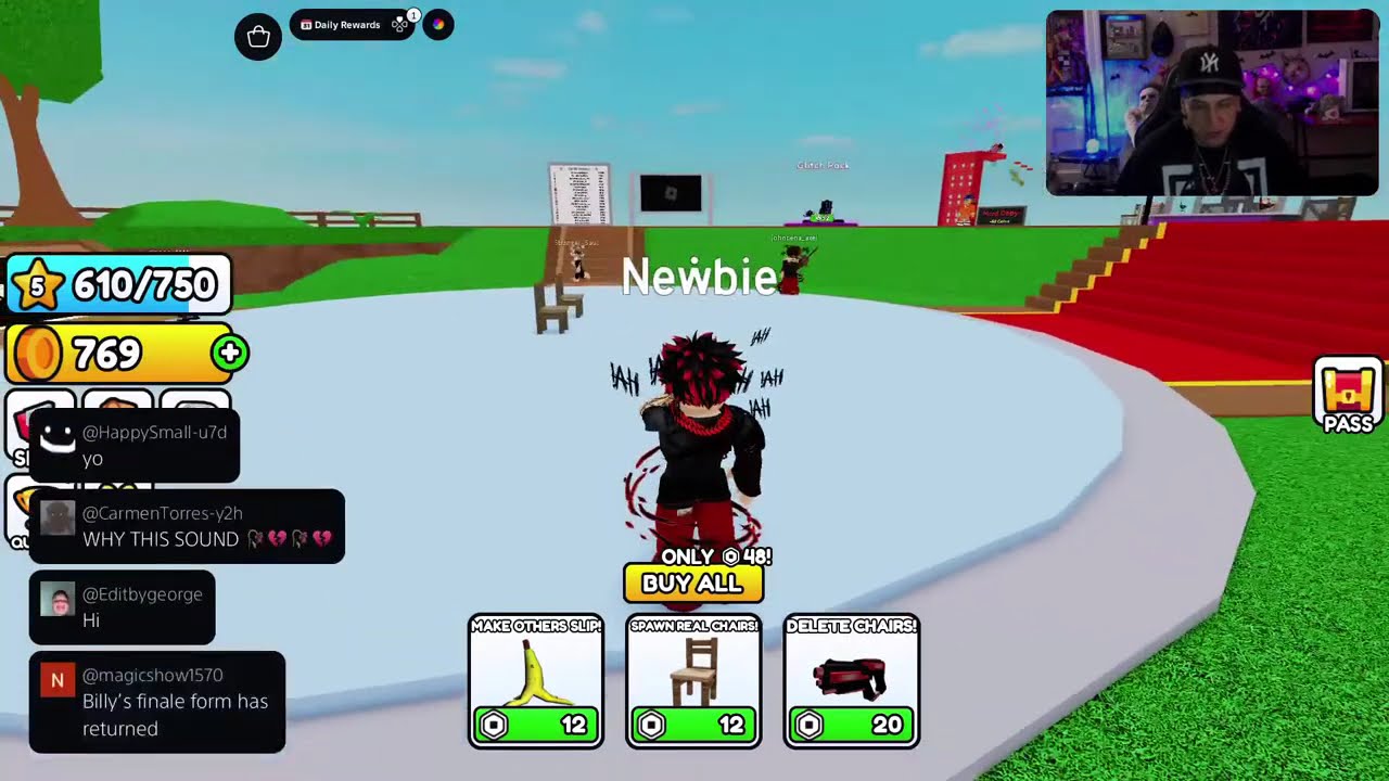 ☠️Chillin' Playing Roblox☠️