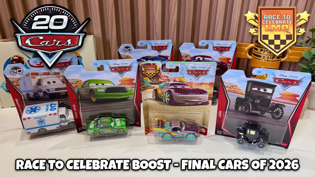 2026 Disney Cars Diecast Singles Case L: Unboxing & Review — Race To Celebrate Boost, 2027 Packaging