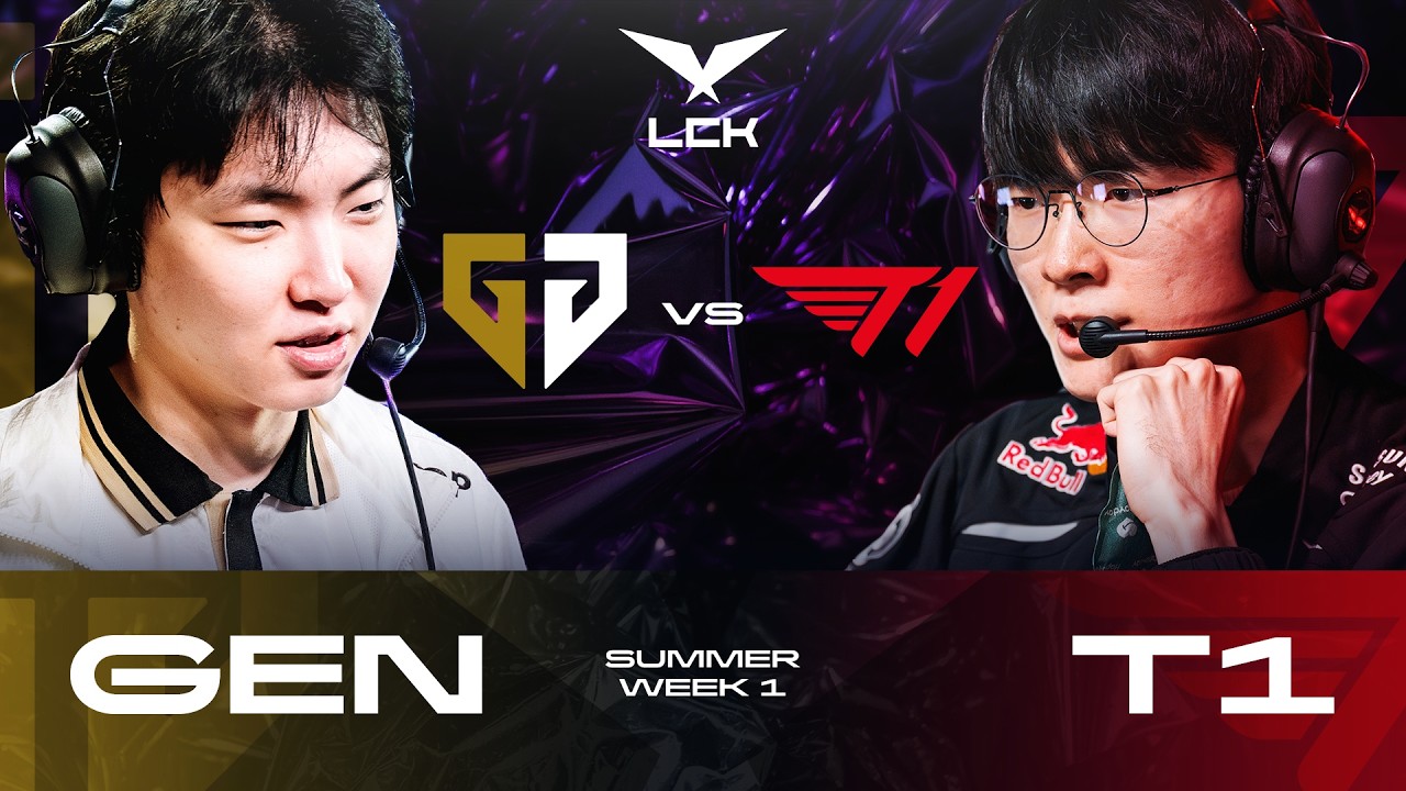 ODWIECZNI WROGOWIE - T1 vs GENG - LCK SUMMER 2026