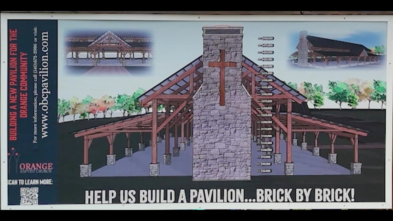 Orange Baptist Church Pavilion: Ground breaking event