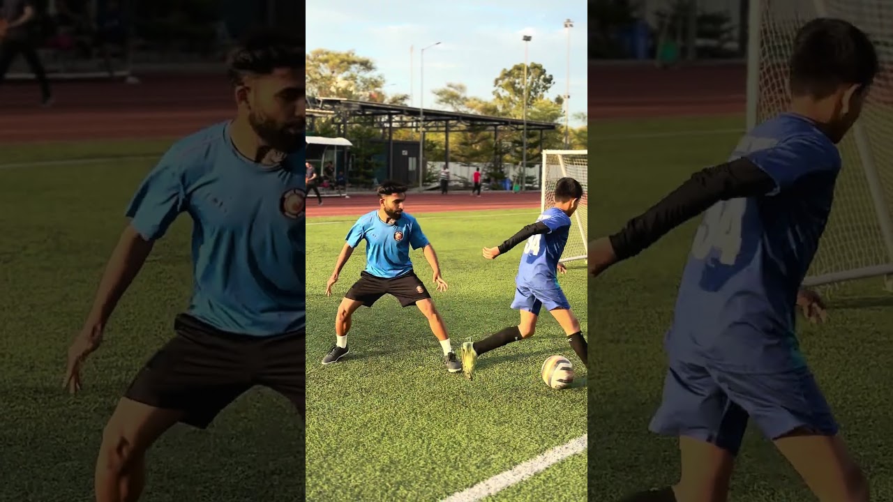 Common mistake defenders make #ballcontrol #ballmastery #ronaldo #football #neymardribles #soccer