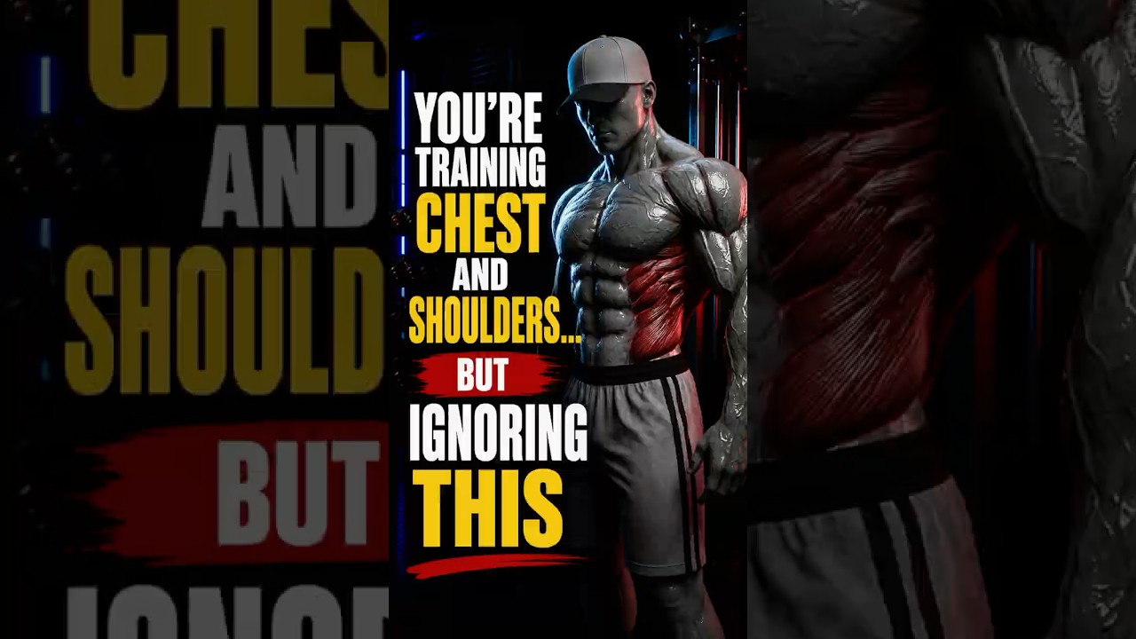 You're Training Chest and Shoulders... But Ignoring This #shorts #SerratusAnterior #fitness