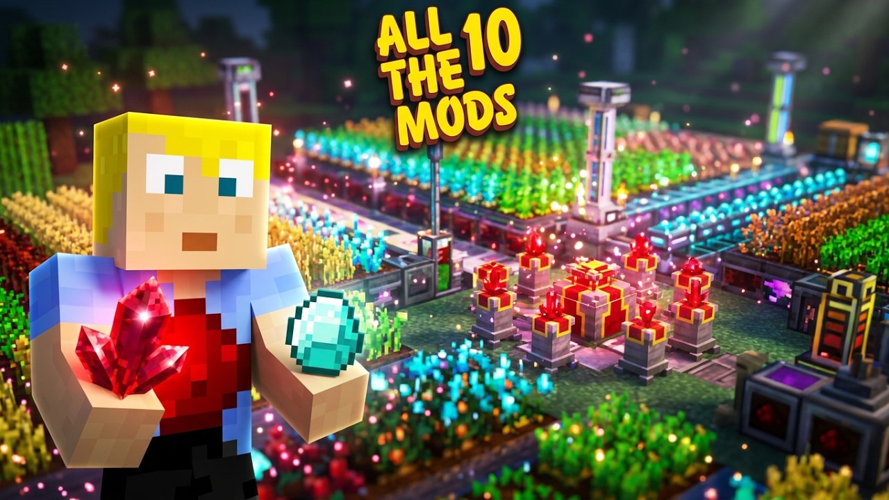 Mystical Agriculture: Die ULTIMATIVE Farm! Tutorial - All The Mods 10 #02